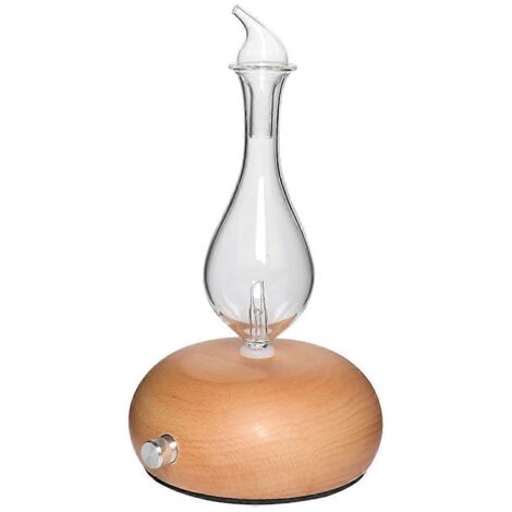 Diffuseur d'arômes automatique silencieux en bois et verre massif 25 ml