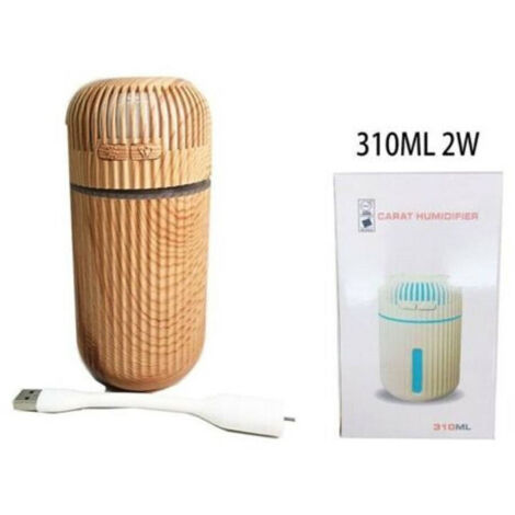 Diffuseur D'arômes Humidificateur Ultrasonique 310 Ml 2 W Usb Aromathérapie