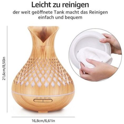 Diffuseur d'arômes ultrasonique silencieux, grand réservoir d'eau