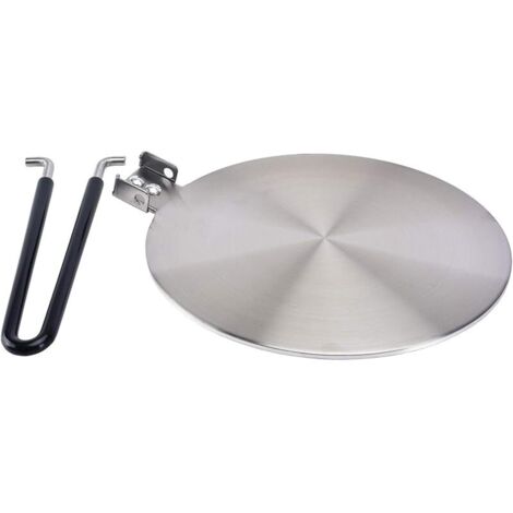 Diffuseur de chaleur 2019 en acier inoxydable plaque adaptateur induction café-lait ustensiles de cuisine plaque à induction diffuseur de chaleur pour cuisinière électrique 19,1 cm