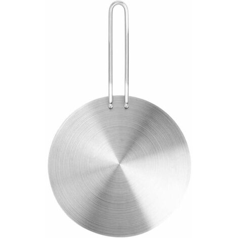 Diffuseur de Chaleur en Acier Inoxydable Diffuseur de Chaleur Cuisinière à Induction Adaptateur Convertisseur Cuisinière Électrique à Gaz (22cm)