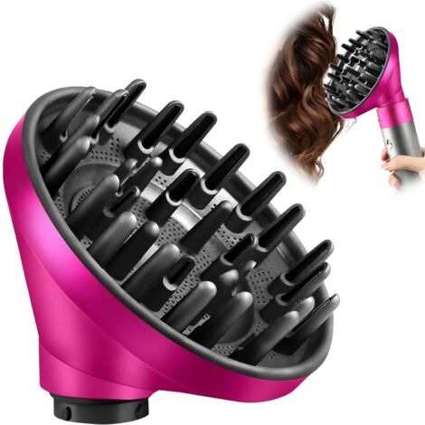 Diffuseur de cheveux portable pour Dyson Airwrap HS05 HS03 HS01, rose