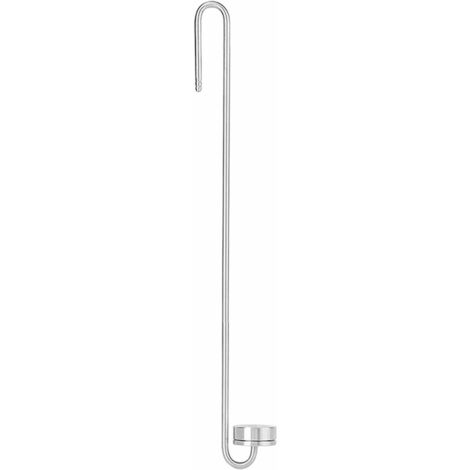 Diffuseur de CO2 Aquarium en INOX, Diffuseur de Bulles de CO2 avec Disque en Ceramique de Haute Densite, Fond Plat, 40cm,HANBING