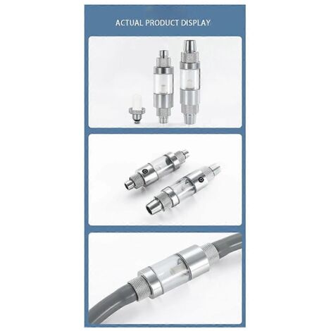 Diffuseur de CO2 pour aquarium, insertion rapide et visible, 12 mm