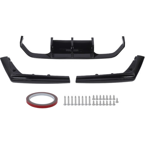 Diffuseur de lèvre de pare-chocs arrière noir brillant, Kit de carrosserie au Look sportif, becquet pour F80 M3 F82 M4 F83