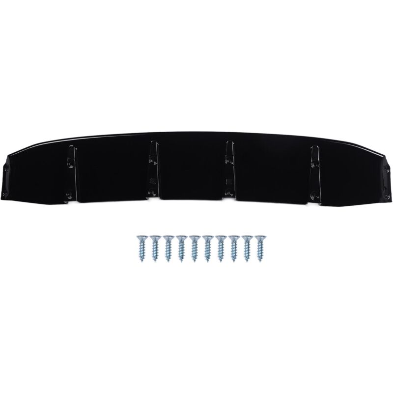 Jeffergarden Diffuseur de lèvre inférieure arrière de remplacement noir brillant pour Benz classe gla H247 AMG-Line GLA35 GLA45 2020 à 2024
