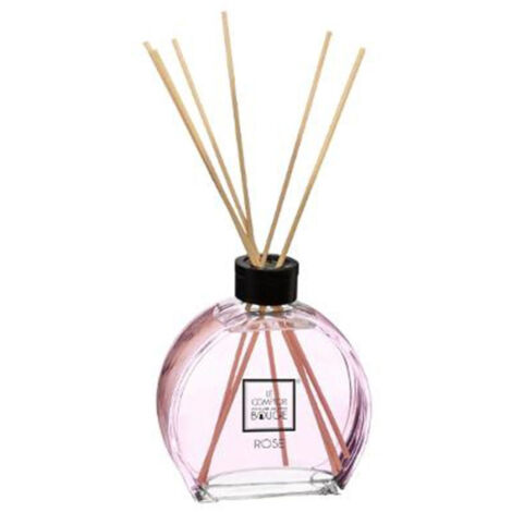 Diffuseur de Parfum & 6 Bâtonnets "Haly" 100ml Rose