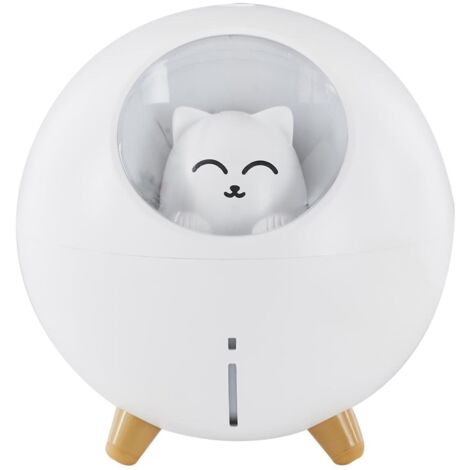 Diffuseur de Parfum d'Ambiance Chat, Design Mignon et Pour un Salon Parfumé