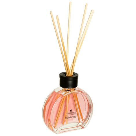Diffuseur de parfum Framboise 50 ml avec 6 Bâtonnets - Atmosphera