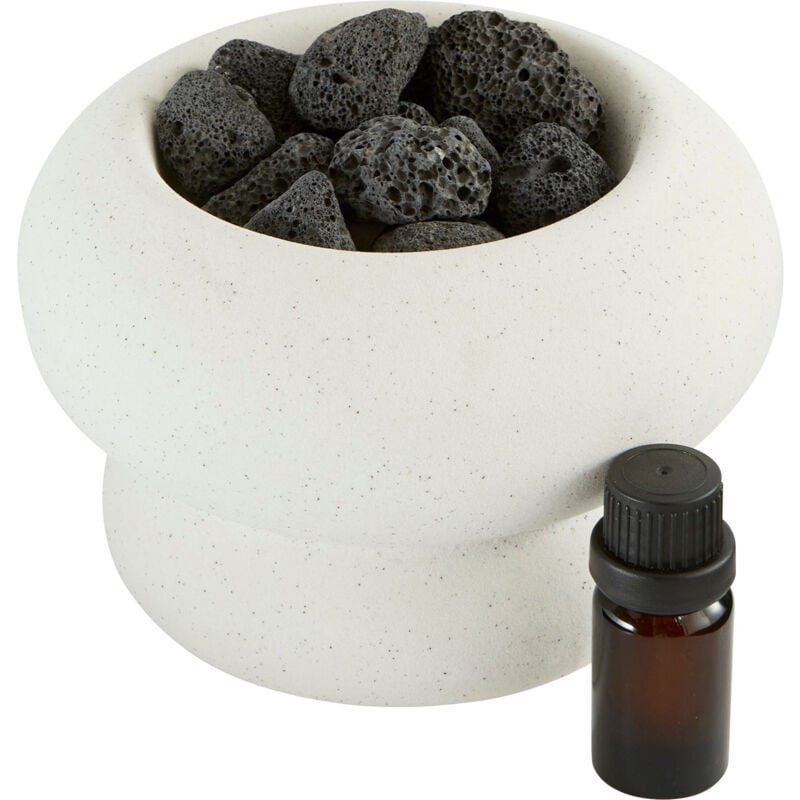 Atmosphera - Diffuseur de parfum malakite en pierres + 10 ml d'huile parfumée