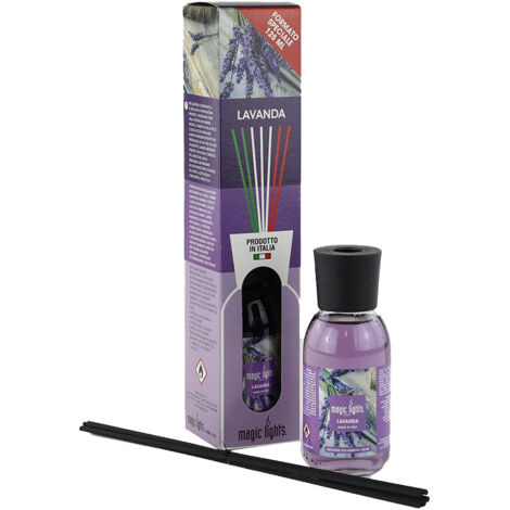 Diffuseur De Parfum Mikado Lavande 125ml Magic Lights