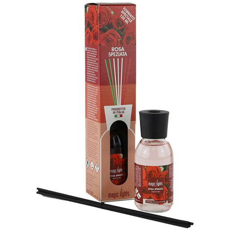 Diffuseur De Parfum Mikado Rose épicée 125ml Magic Lights