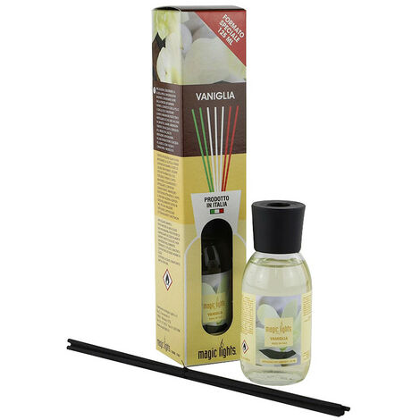 Diffuseur De Parfum Mikado Vanille 125ml Magic Lights