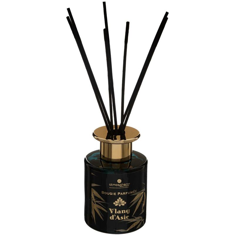 Atmosphera - Diffuseur de parfum Plum en verre 150ml Ylang d asie créateur d'intérieur - Exotisme ylang