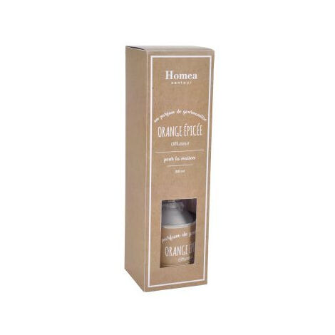 Diffuseur de Parfum "Pot Kraft" 200ml Orange Épicée