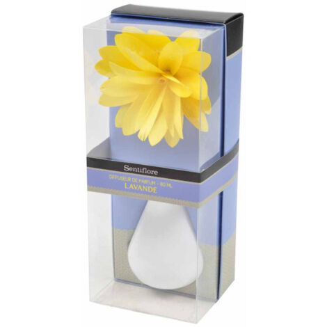 Diffuseur de Parfum "Tige Fleur" 80ml Lavande