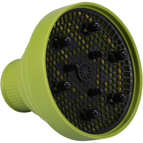 Diffuseur de sèche-cheveux en silicone (vert),