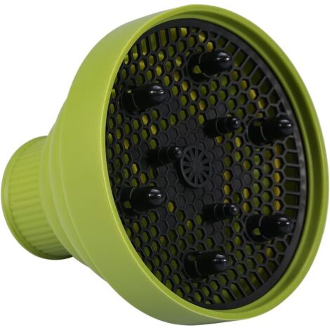 Diffuseur de sèche-cheveux pliable pour salon de coiffure (vert)-Fei Yu