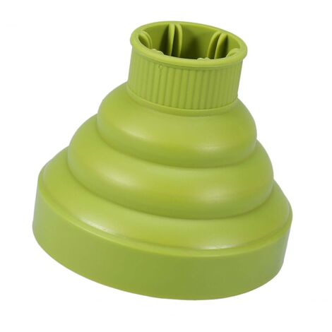 Diffuseur de Séchoir Pliable pour Salon, Couverture pour Lisseur et Brushings (Vert)