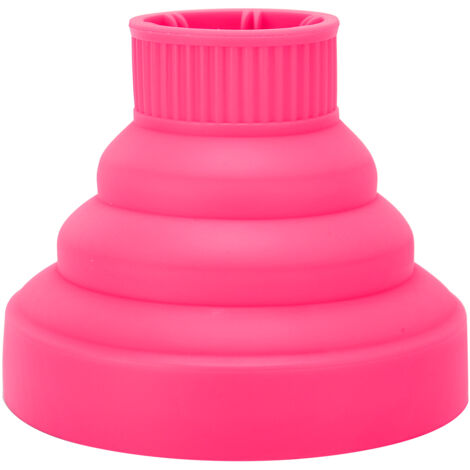 Diffuseur de Voyage Universel pour Sèche-Cheveux, Pliable et Portable - Rose