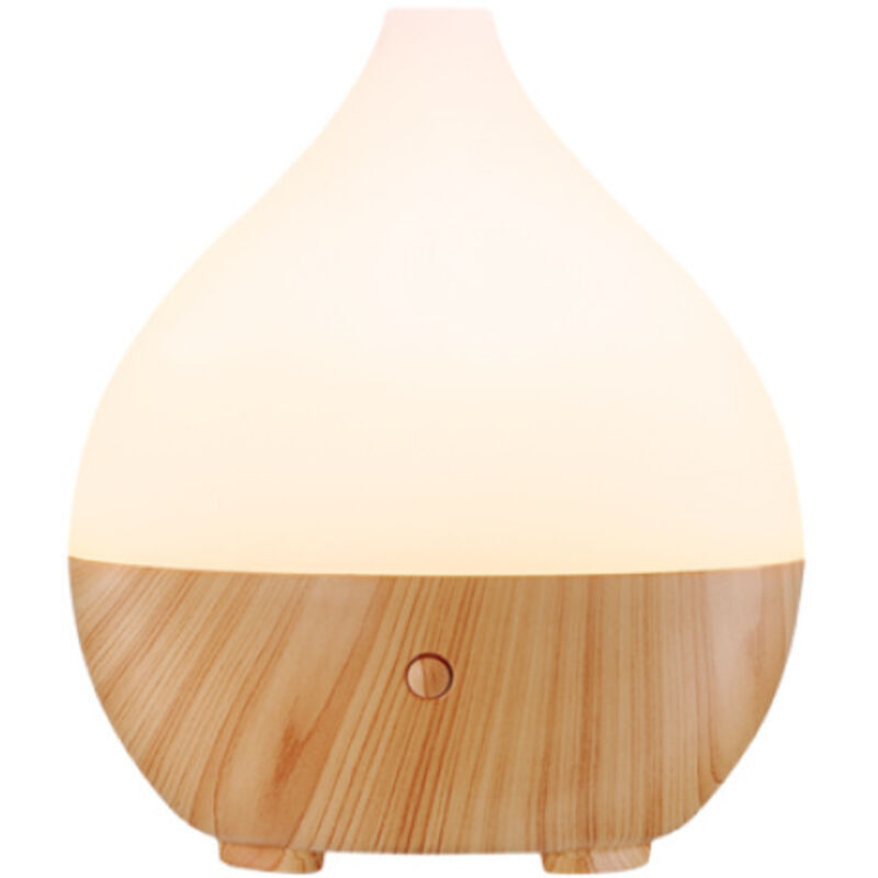 Diffuseur d'Huile Essentielle, 100ml Ultrasonique Diffuseur Huiles Essentielles Electrique, Humidificateur d'air avec Lumière Chaude Arrêt