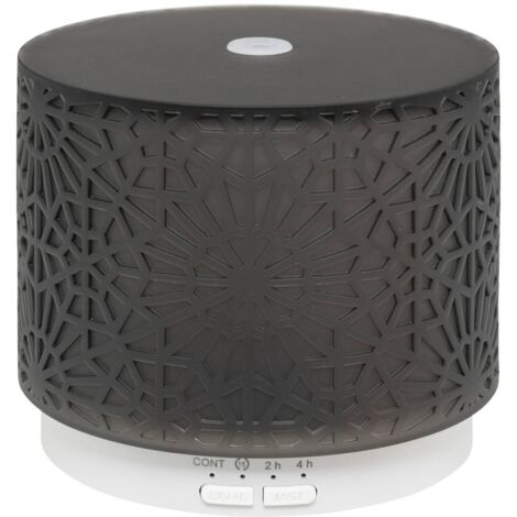 Diffuseur D'huile Essentielle Elsy Noir Atmosphera