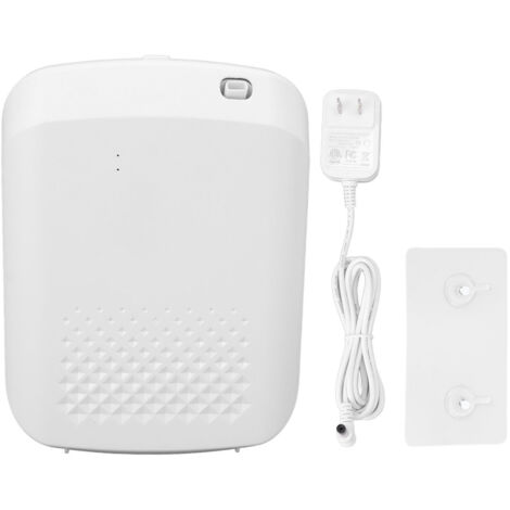 Diffuseur d'huiles essentielles 400ml avec Bluetooth, pour maison et bureau, 100‑240V, prise US, couleur blanc