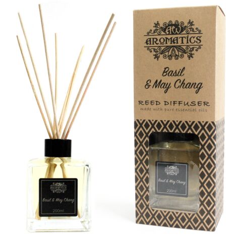 Diffuseur d'huiles essentielles de basilic et de Maychang. 200 ml- Vendu par 1