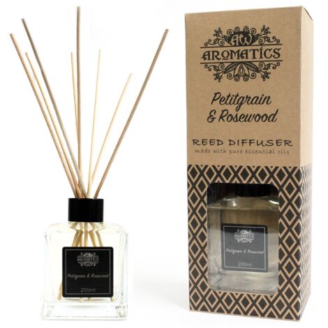 Diffuseur d'huiles essentielles de petit-grain et de bois de rose. 200 ml- Vendu par 1