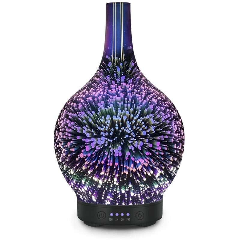 Beijiyi - Diffuseur d'huiles essentielles - Diffuseur d'air électrique Humidificateur pour huiles essentielles - Diffuseur d'arôme à ultrasons