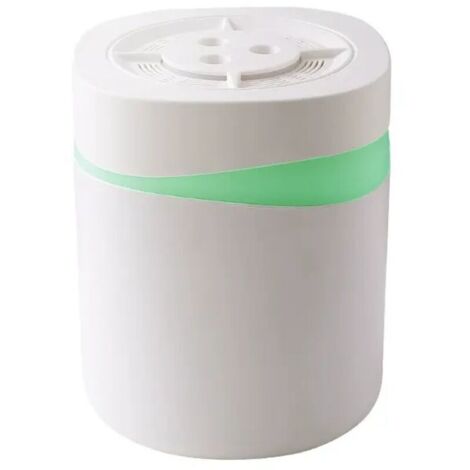 Diffuseur d'huiles essentielles, grande pièce, diffuseur sans eau, nébuliseur sans fil alimenté par batterie, purificateur d'air pour 600 pieds carrés, blanc