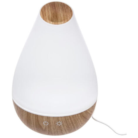 Diffuseur d'Huiles Essentielles LED "Arlie" 22cm Blanc