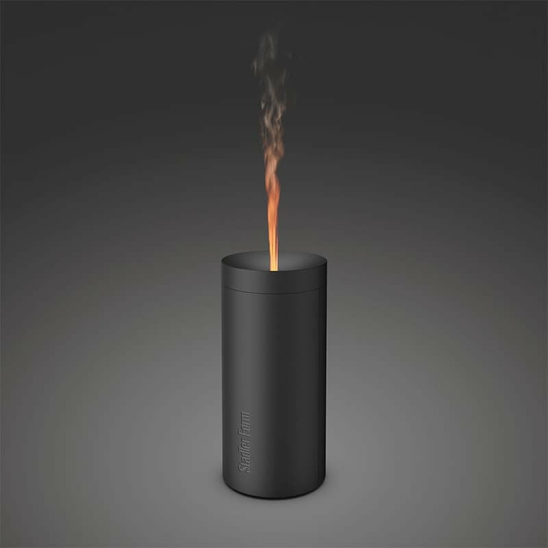 Diffuseur lucy Noir StadlerForm, Design unique, il fonctionne par Vapeur froide par ultrasons