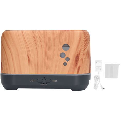 Diffuseur d'huiles essentielles silencieux 200ml avec veilleuse LED, humidificateur d'aromathérapie pour maison, prise UE 100‑240V