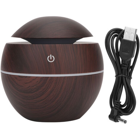 Diffuseur d'huiles essentielles USB sphérique - Purificateur d'air humidificateur