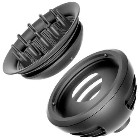 Diffuseur double fonction Wave+Curl pour sèche-cheveux (voir illustration)