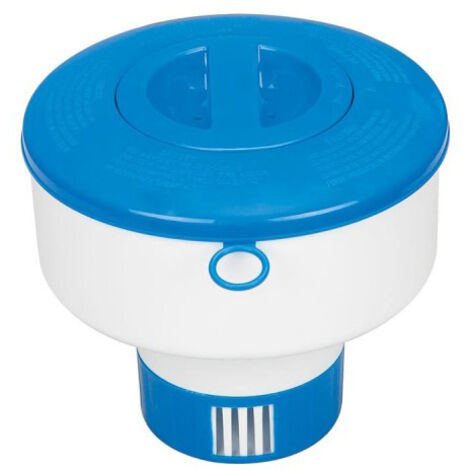 DIFFUSEUR FLOTTANT GRAND MODELE BAGUE DE REGLAGE POUR GALET CHLORE BROME PISCINE SPA