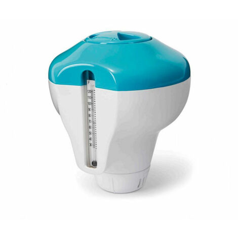 Diffuseur flottant intex deux-en-un avec thermomètre intégré