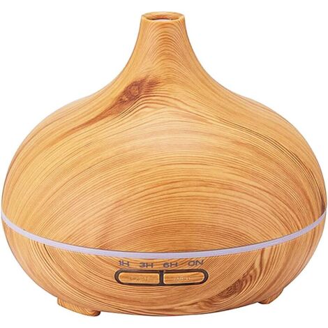 Diffuseur huiles essentielles bois, humidificateur ultrasonique aromathérapie maison