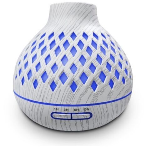 Diffuseur huiles essentielles diamant LED 7 couleurs, humidificateur ultrasonique