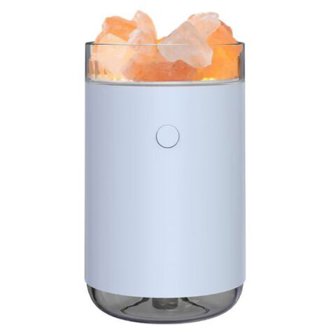 Diffuseur lampe sel 260ml – brume fraîche USB, lumière ambiance, relaxation maison / bureau, cadeau Fête des Mères sérénité