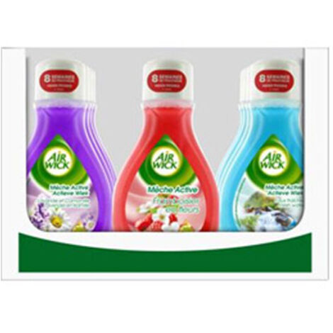 Diffuseur Mèche Active Parfumée Assorti 375ml