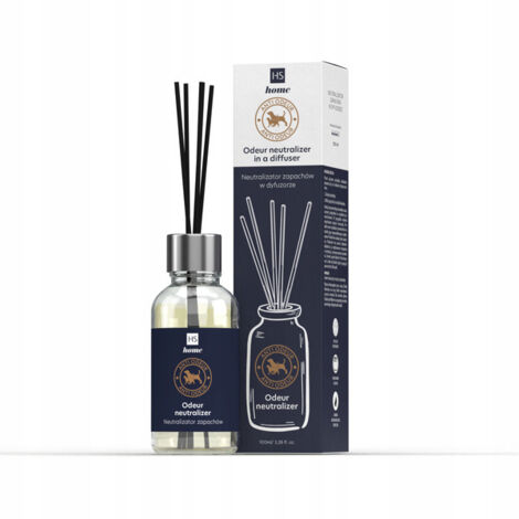 Diffuseur neutralisateur d'odeurs HISKIN pour animaux, 100 ml