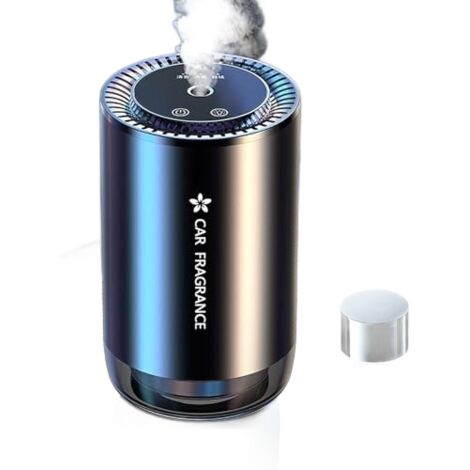 Diffuseur pour voiture, désodorisant intelligent pour voiture, mini diffuseur portable rechargeable, convient aux voitures, maisons, bureaux et chambres à coucher.