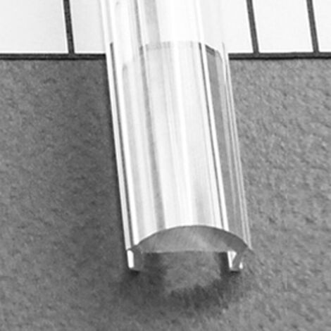 DIFFUSEUR PROFILE LENTILLE 60° 15,4MM TRANSPARENT 1000MM MIIDEX VISION-EL 9859
