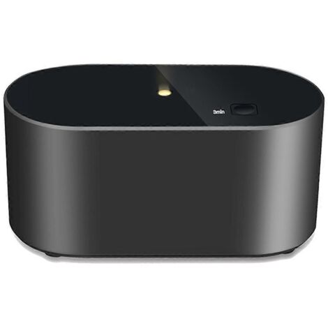 Diffuseur sans eau pour nébuliseur d'huiles essentielles, mini diffuseur d'air noir