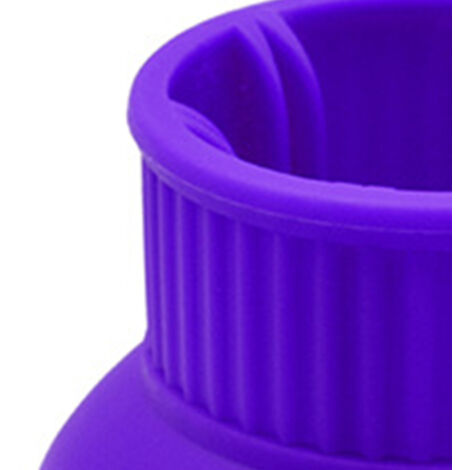 Diffuseur Universel pour Sèche-cheveux, Accessoire Coiffure en Silicone Souple - Portable Maison Voyage - Violet