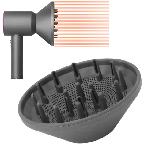 Diffuseur Universel Professionnel Diffuseur pour sèche-cheveux Attache à hotte sèche-cheveux Matière PA66 128 g