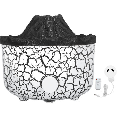 Diffuseur Volcan 10W 560ml avec Télécommande - Aromathérapie pour Chambre - Blanc Prise AU