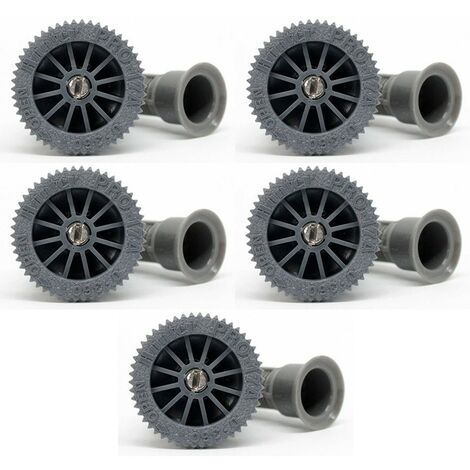 diffuseurs de buses d'arrosage. Portée 5.20 mètres. Arrosage angle réglable de 0 à 360 degrés. filetage femelle Compatible avec Hunter, Rain Bird, Irritrol, Krain, Signature. Pack 5 Becs